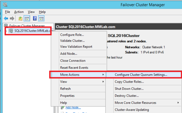 Implementing Microsoft SQL Server 2016 Standard Basic Availability ...