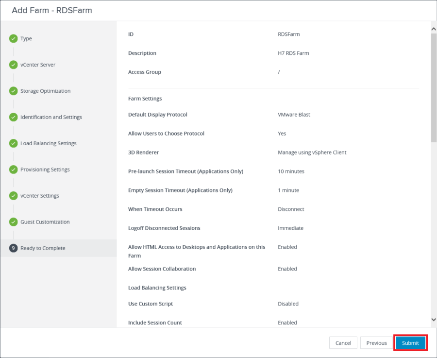 Learning the Basics of VMware Horizon 7.12 – Part 9 – Farm and Pool ...
