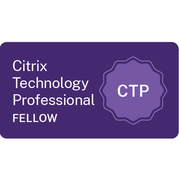 Carl Webster is a Citrix Technology Professional Fellow