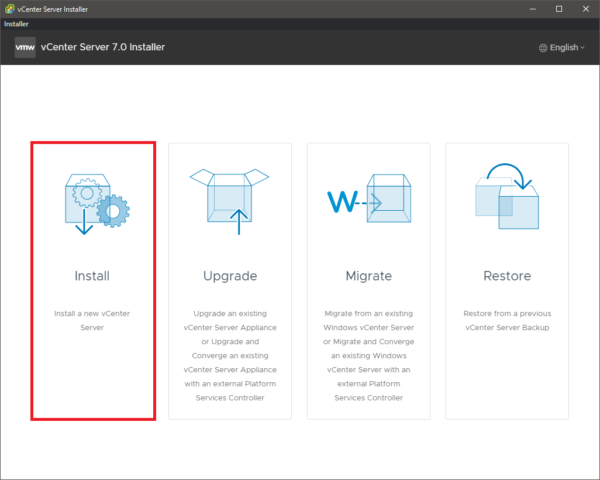 06 Building Webster’s Lab V2 – Install the VMware vCenter Server ...