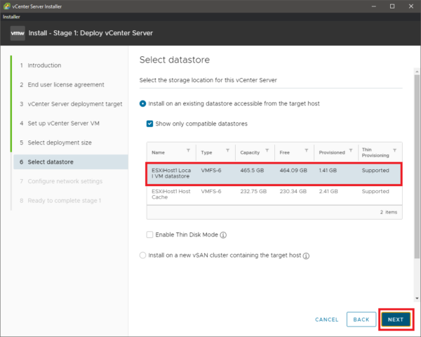 06 Building Webster’s Lab V2 – Install the VMware vCenter Server ...