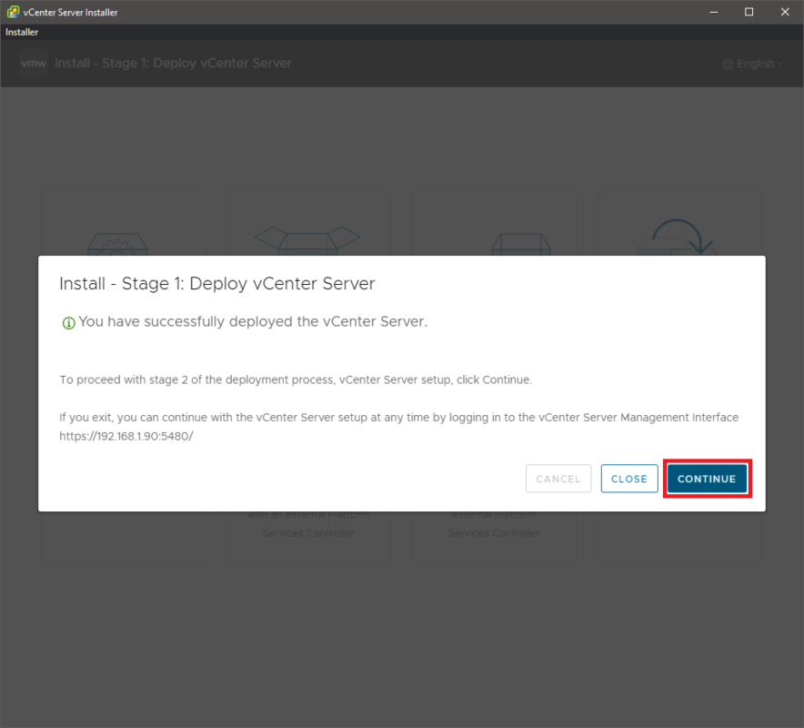 06 Building Webster’s Lab V2 – Install the VMware vCenter Server ...