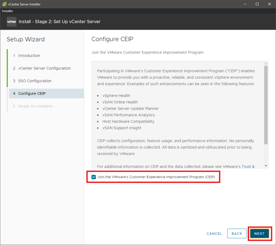 06 Building Webster’s Lab V2 – Install the VMware vCenter Server ...
